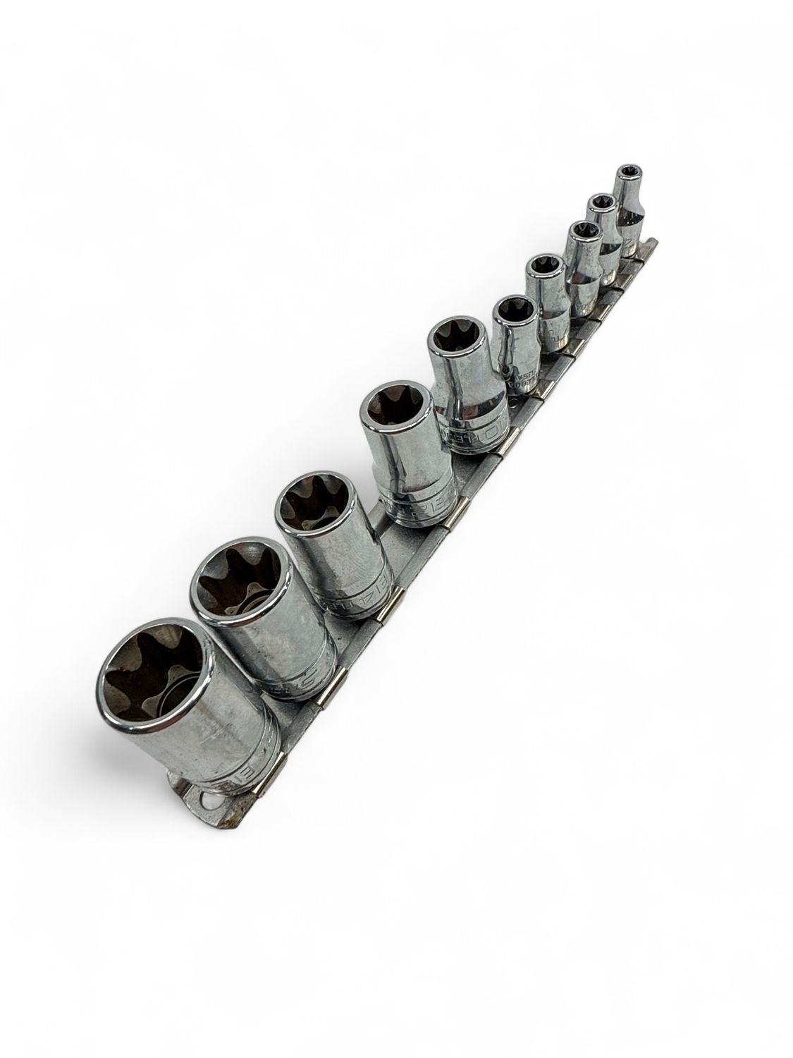 Snap On 10 pc Combination Drive TORX Shallow Socket Set (E4-E18 ...