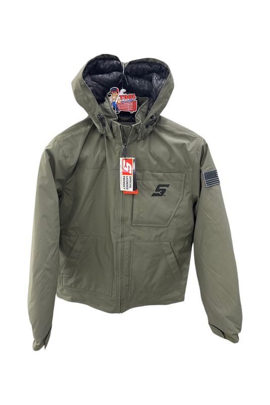 Snap-on ジャンパー Snap On 2023 Hooded Insulated Winter Jacket Zip Up