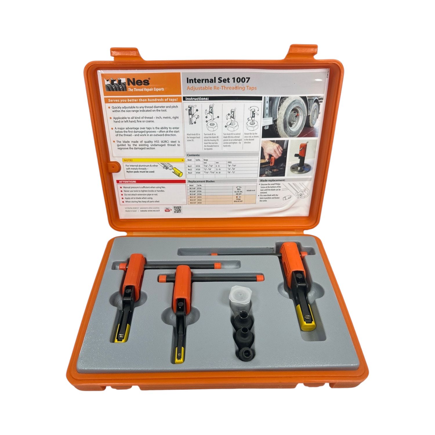 NES 5/16"-13/16" Internal Thread Repair Kit, NES1007