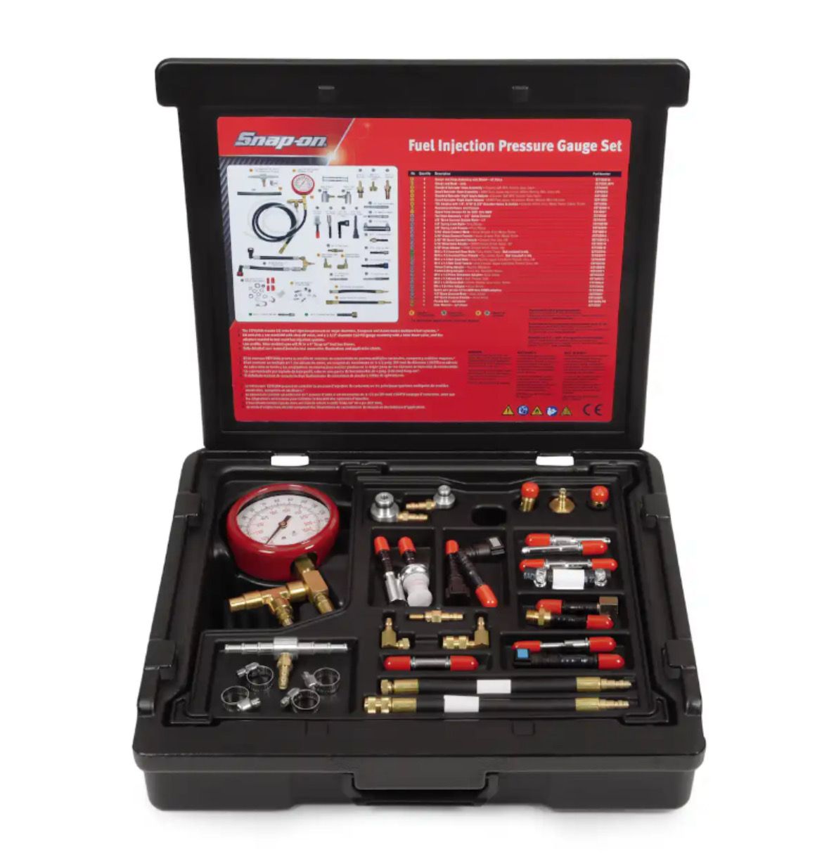 Snap On Master Fuel Pressure Kit, EEFI500A
