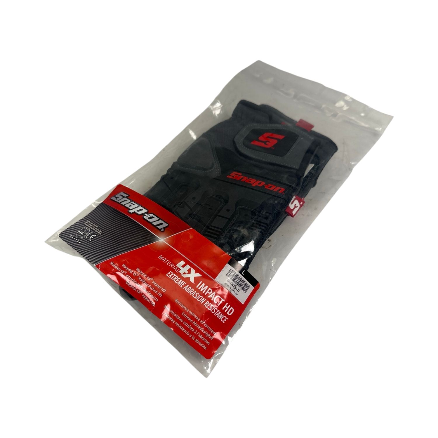 Snap On Material 4X® Impact Heavy-Duty Gloves, GLOVE312L