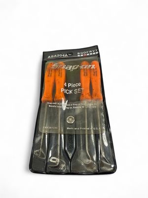 Snap On 4pc. Mini Pick Set, ASA204AO