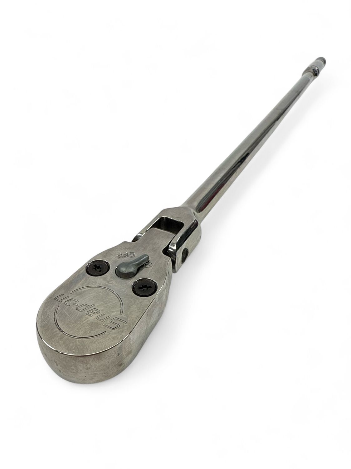 Snap On 1/2" Drive Dual 80 Technology Long Handle Flex-Head Ratchet, SLF80A