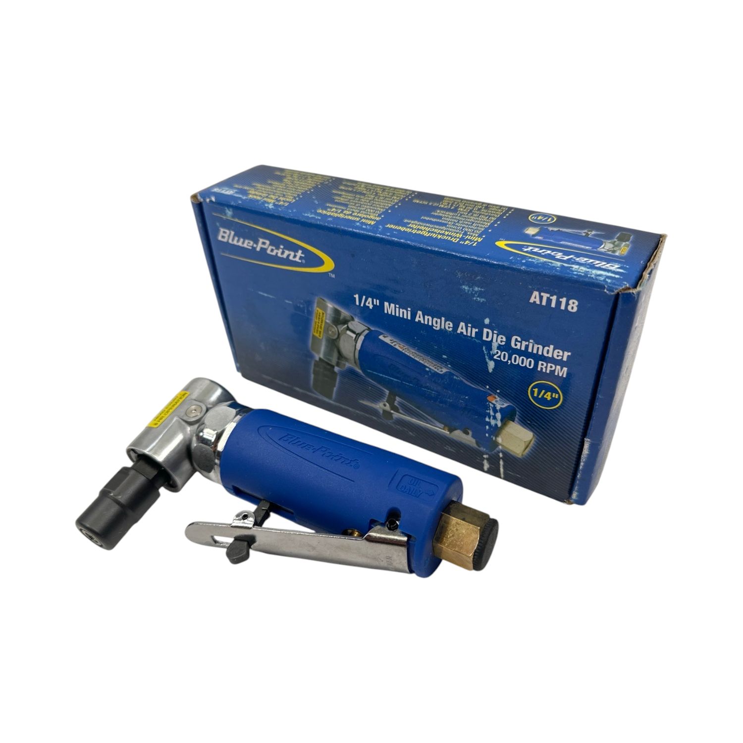 Blue Point 90° Angle Mini Air Die Grinder, AT118