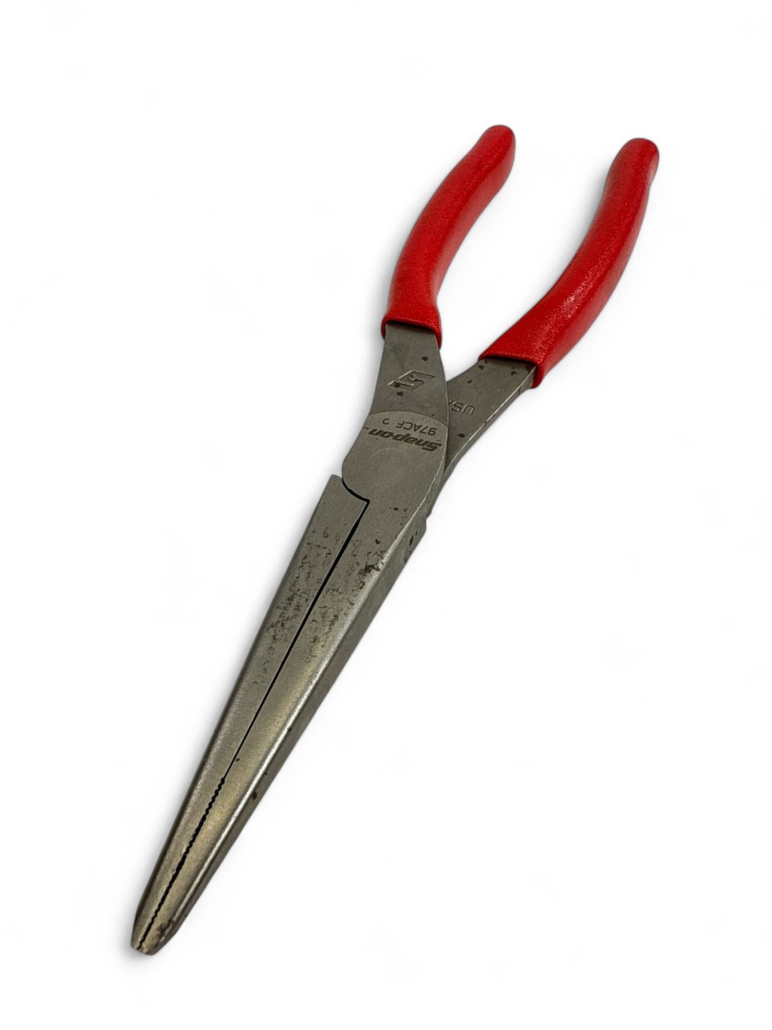 Snap On 9" Talon Grip Needle Nose Pliers (Red), 97ACF - Shop - Tool Swapper