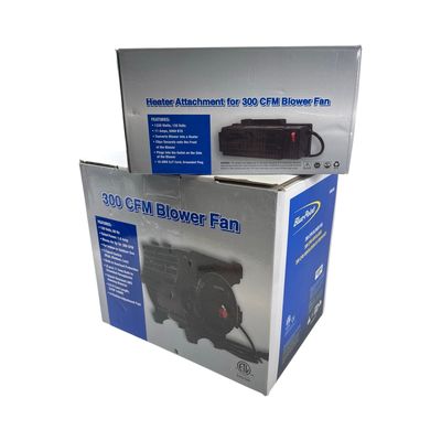 Blue Point 300 CFM Blower Fan & Heater Attachment, WIND300 & WINDHEATER
