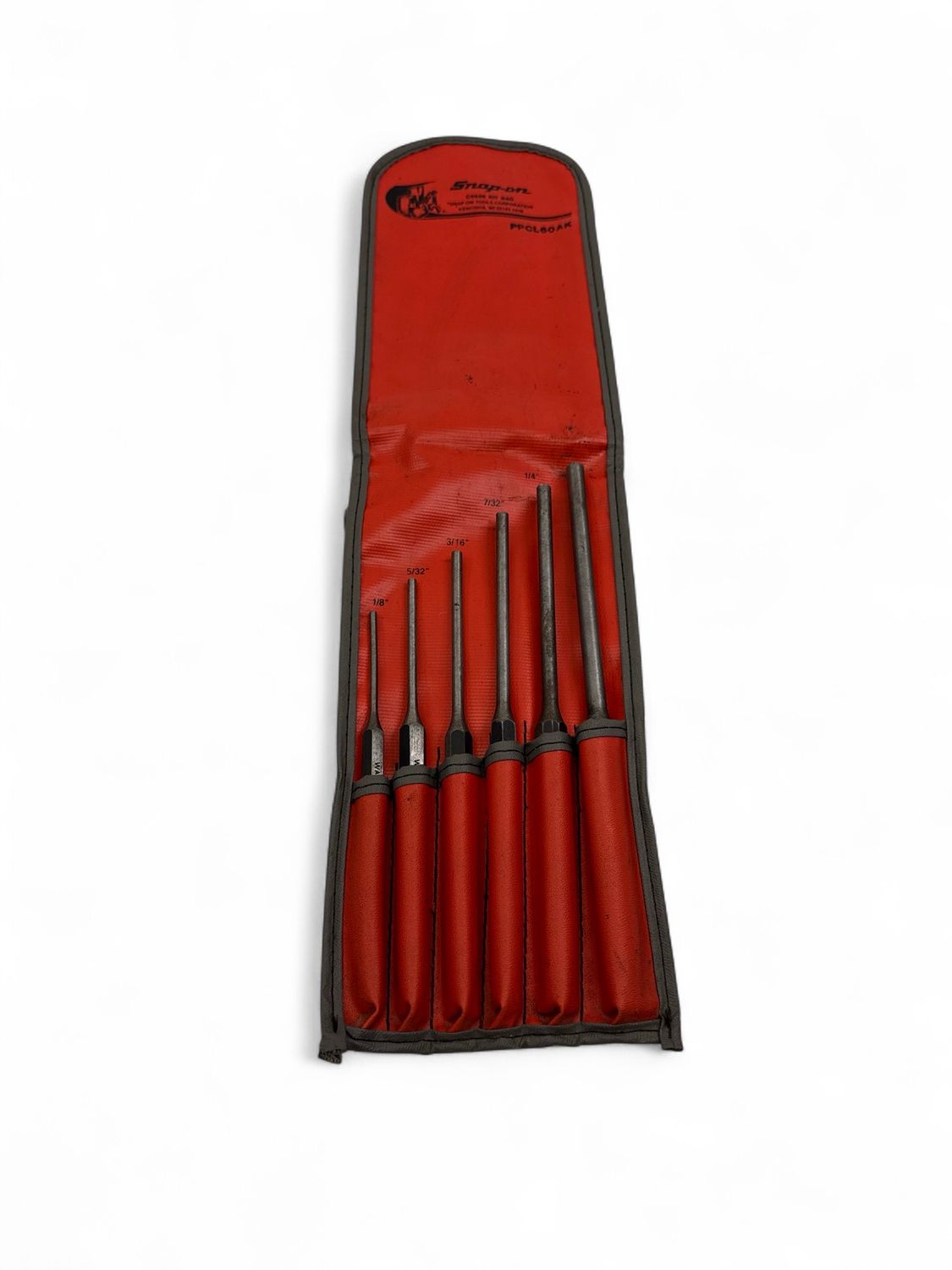 Snap On 6 pc Long Pin Punch Set, PPCL60AK