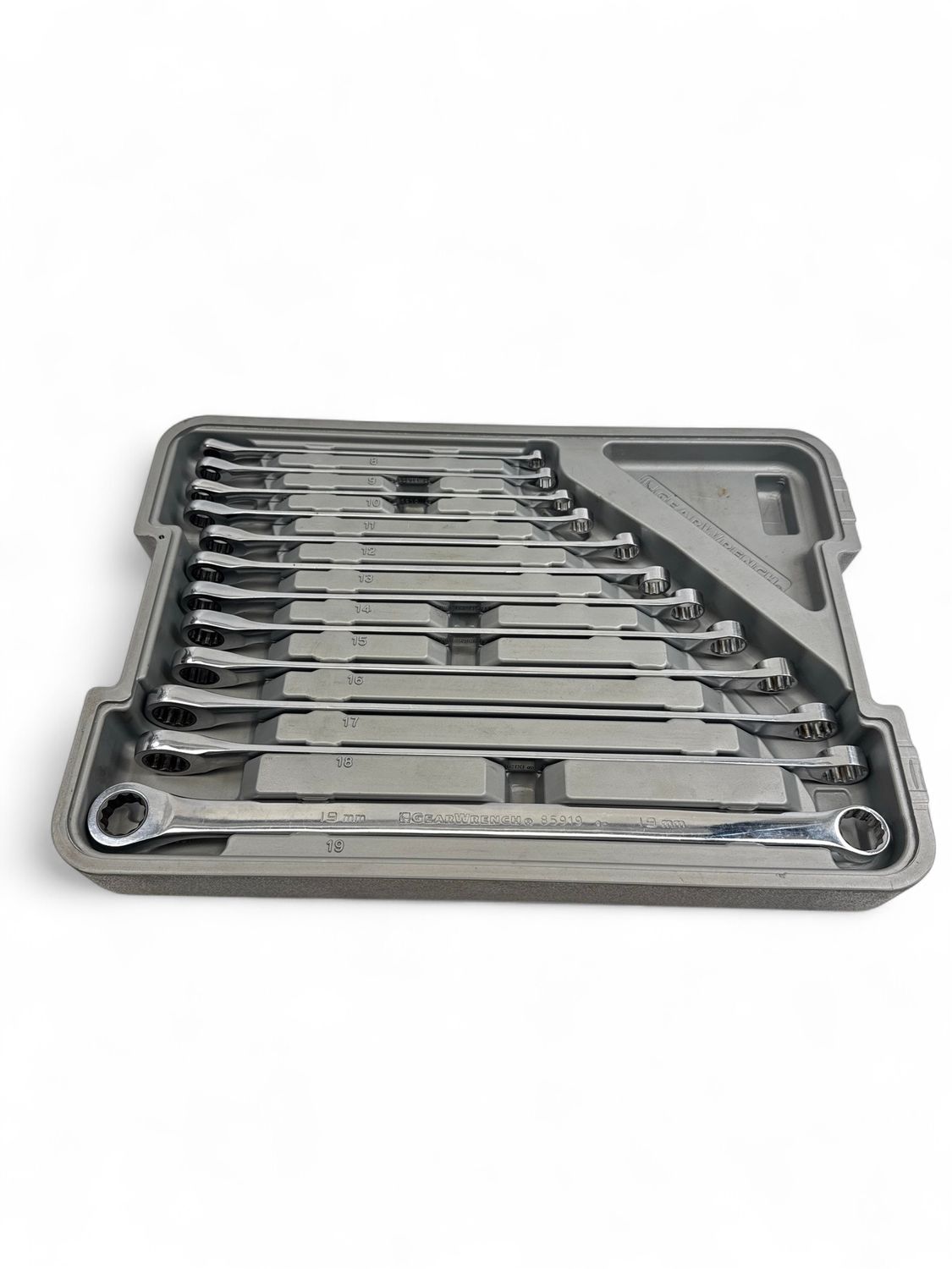 GearWrench 12pc XL Gearbox Ratcheting Metric Wrench Set, 85988