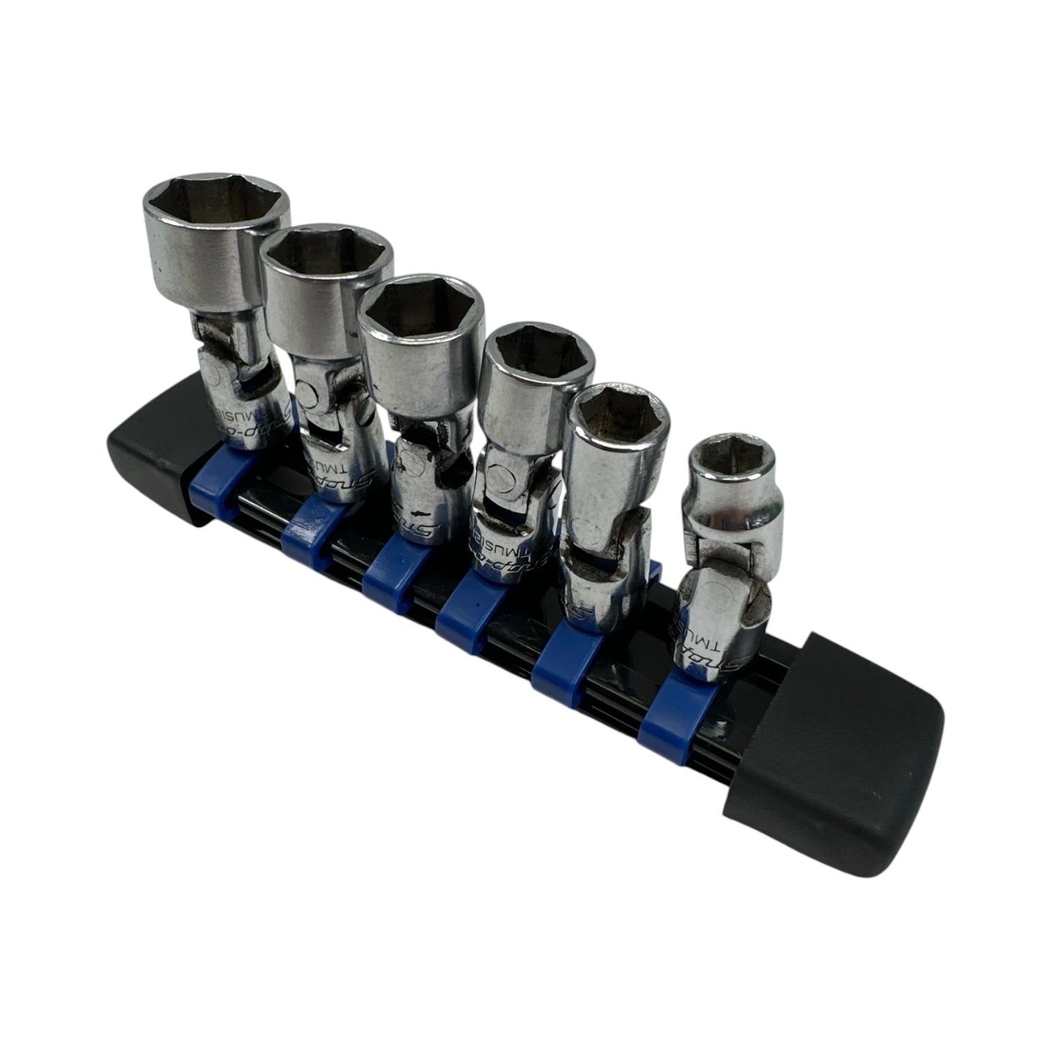 Snap On 6 pc 1/4" Drive 6-Point SAE Flank Drive® Shallow Universal Socket Set, 106TMUSA