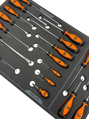 MAC TOOLS セット MAC Tools 20pc Screwdriver Set In Foam Organizer