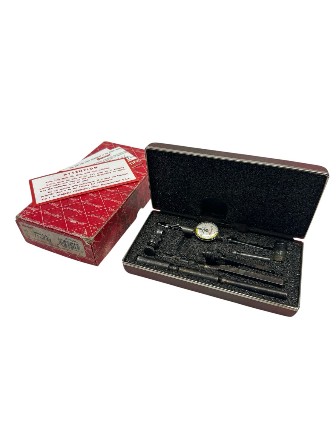 Starrett Last Word Dial Test Indicator Set 711GCSZ