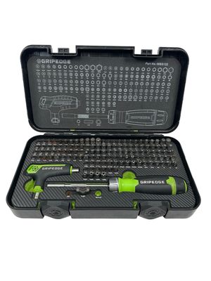 Grip Edge 132 Piece R.P.T. Multi-Bit Set, MBS132