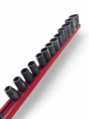 Snap On 13 Pc. 1/2" Drive 12-Point SAE Flank Drive Shallow Impact Socket Set (3/8-1-1/4") 313IMD