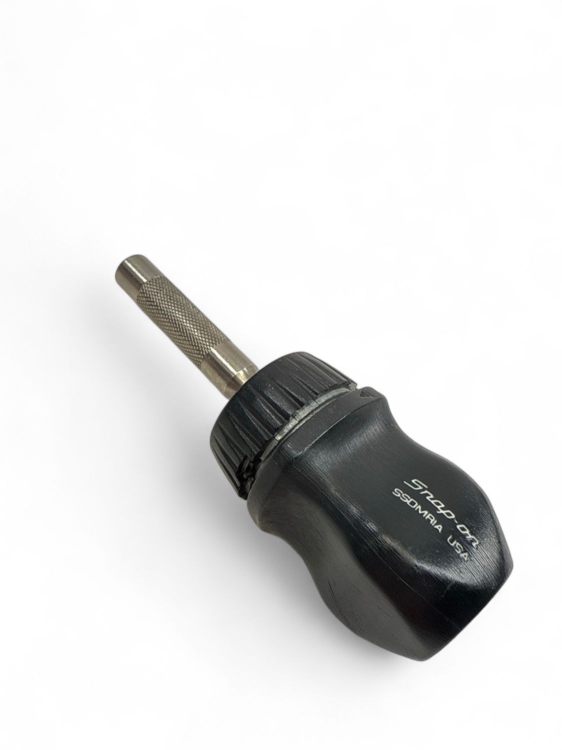 Snap On 4-5/16" Ratcheting Magnetic Stubby Screwdriver, SSDMR1A