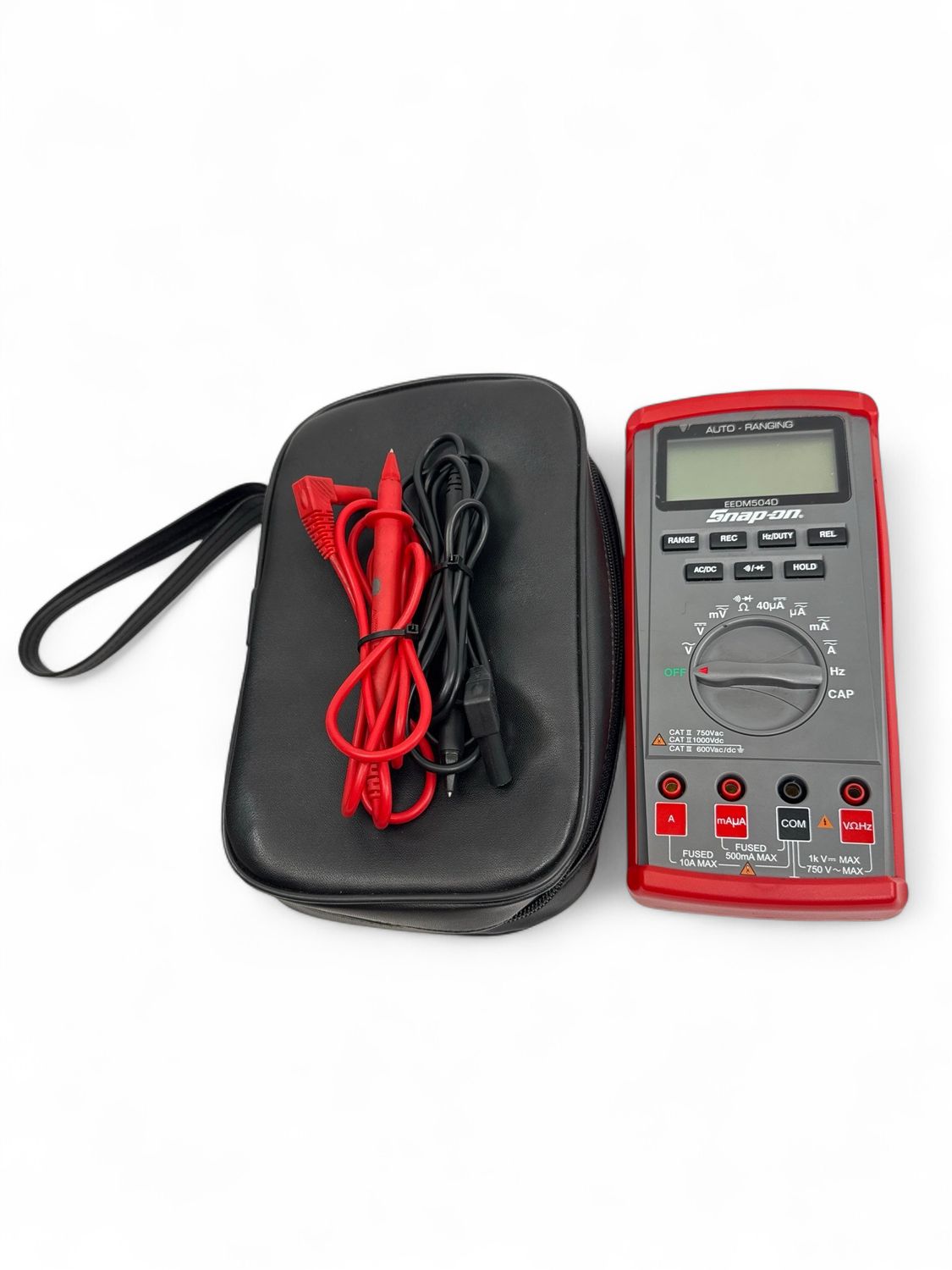 Snap On Auto Ranging Digital Multimeter, EEDM504D