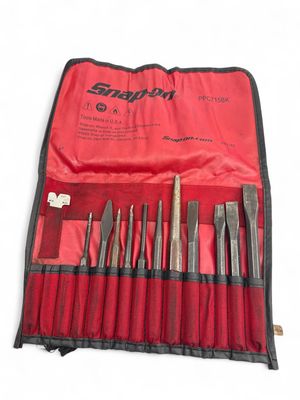 Snap On 12 Pc. Punch and Chisel Set, PPC715BK