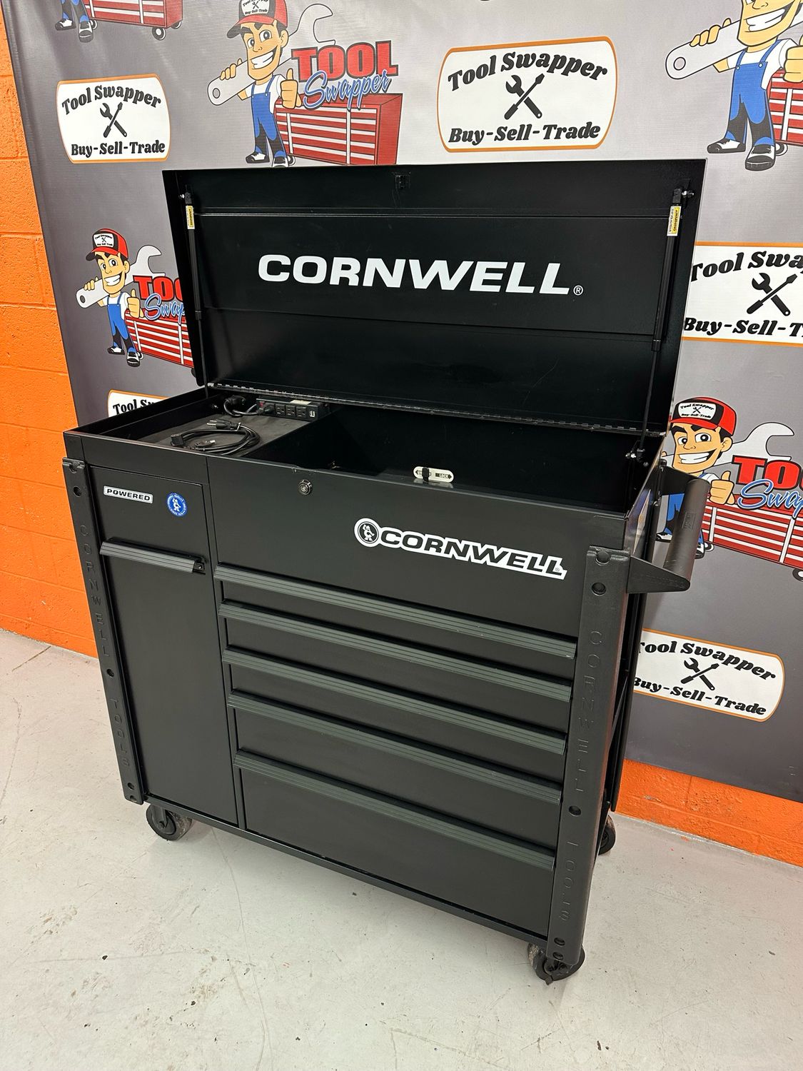 Cornwell 47" 6-Drawer XL Power Cart