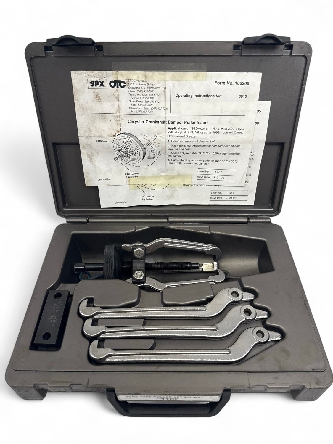 OTC Cone Type Pullers, 1182