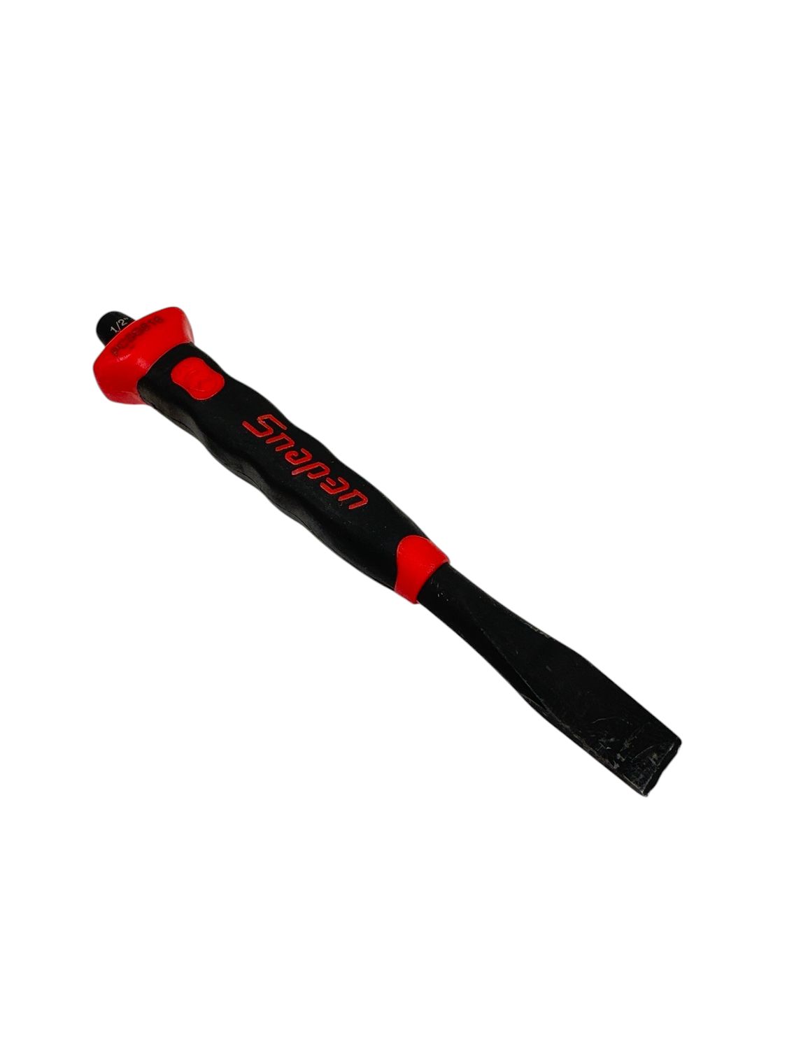 Snap On 1/2" Soft Grip Flat Edge Chisel (Red), PCSG816