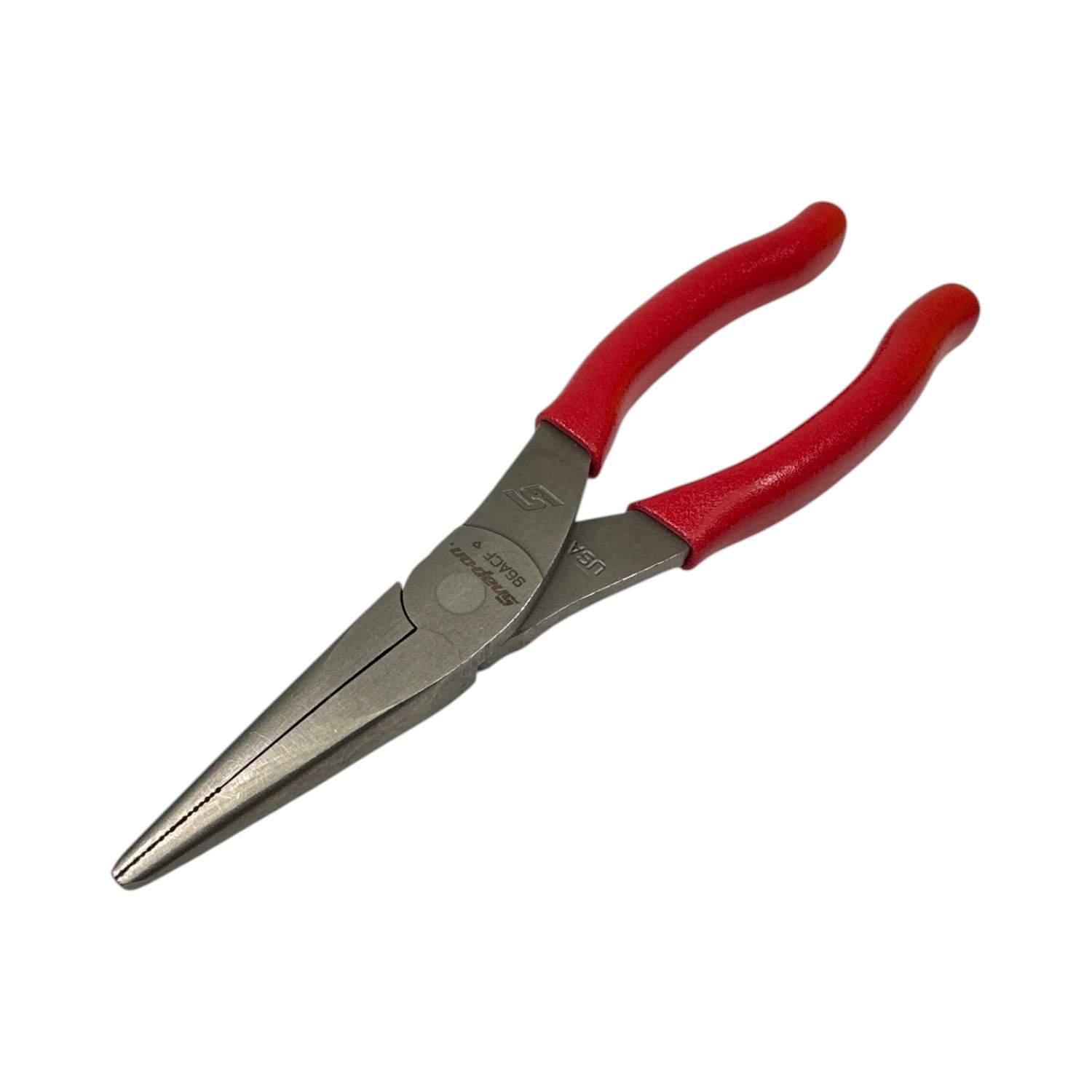 Snap On 8” Talon Grip Needle Nose Pliers (Red), 96ACF