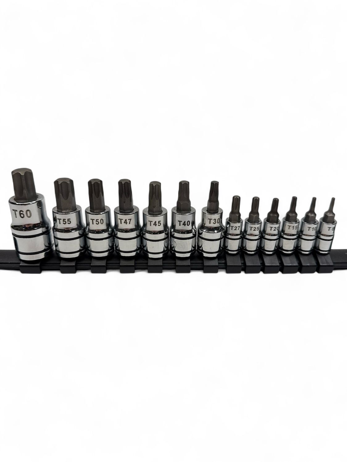 Matco Tools 13 Piece 1/4”, 3/8” & 1/2” Drive ADV Torx Bit Set Socket Set, SABCTX13VA