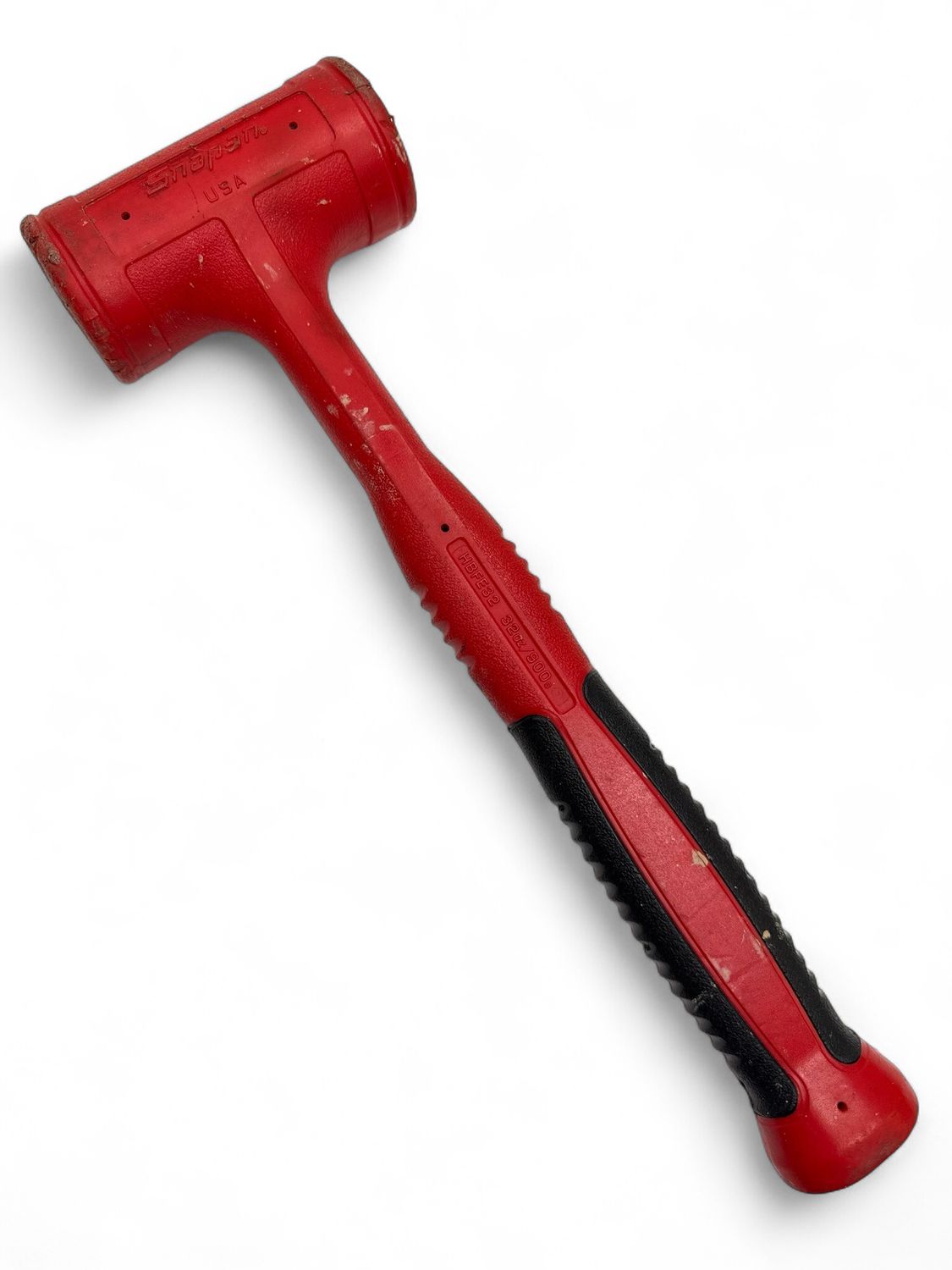 Snap On 32oz Ball Soft Grip Dead Blow Hammer, HBFE32