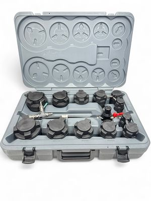 Lisle Turbo Air System Test Kit w/Smoke Adapter, 14pc, 69910