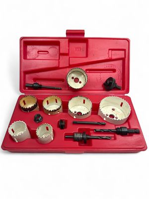 Blue Point 8pc Hole Saw Set, LHS608A Blue Point 8pc Hole Saw Set, LHS608A