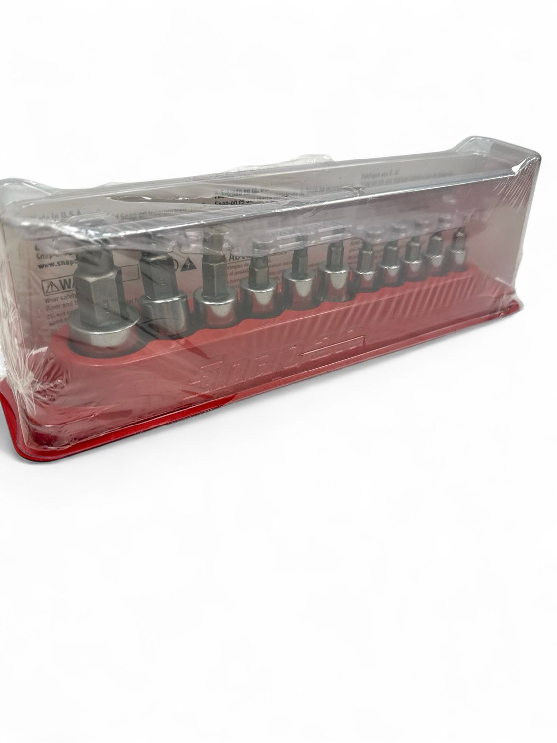 Snap On 11 pc Combination Drive TORX Plus® Bit Socket Driver Set (8IP-25IP, 27IP-55IP), 211EFTXTPY