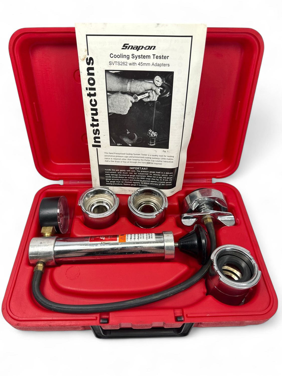 Snap On Cooling System Tester, SVTS262