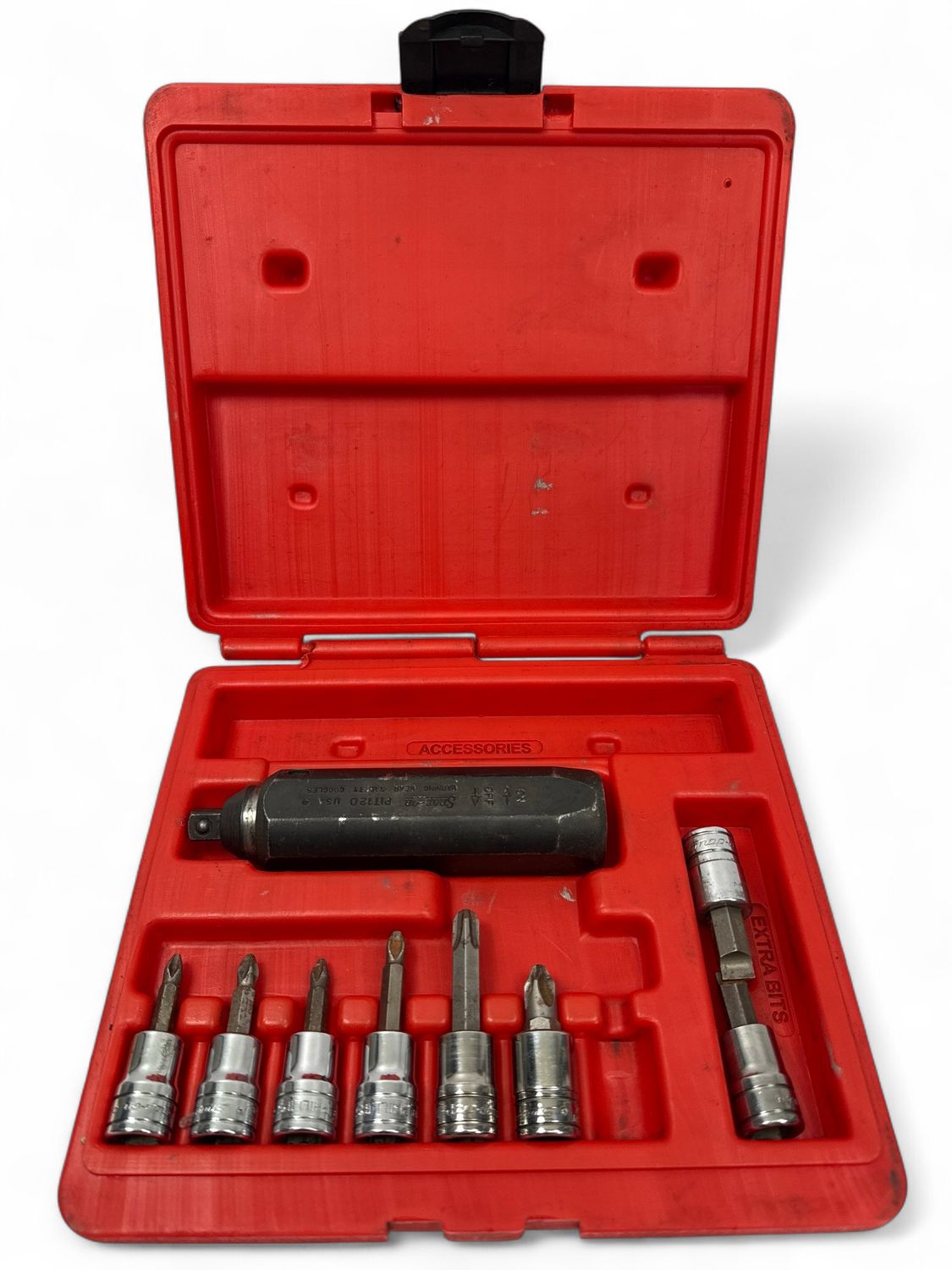 Snap On 8 pc 3/8" Drive Impact Driver Set, 208EPIT