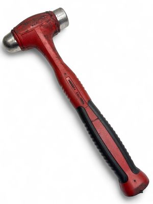 Snap On 24 oz Ball Peen Soft Grip Dead Blow Hammer (Red), HBBD24