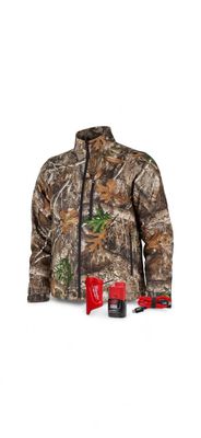 Milwaukee XL Unisex Heated Jacket Kit Brown/Camo, M101C-21XL