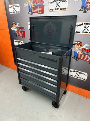 Cornwell USA MADE 39 Cornwell USA MADE 39" 5-Drawer Flip Top Service Cart, Graphite/Gunmetal , CTSSCF395LF