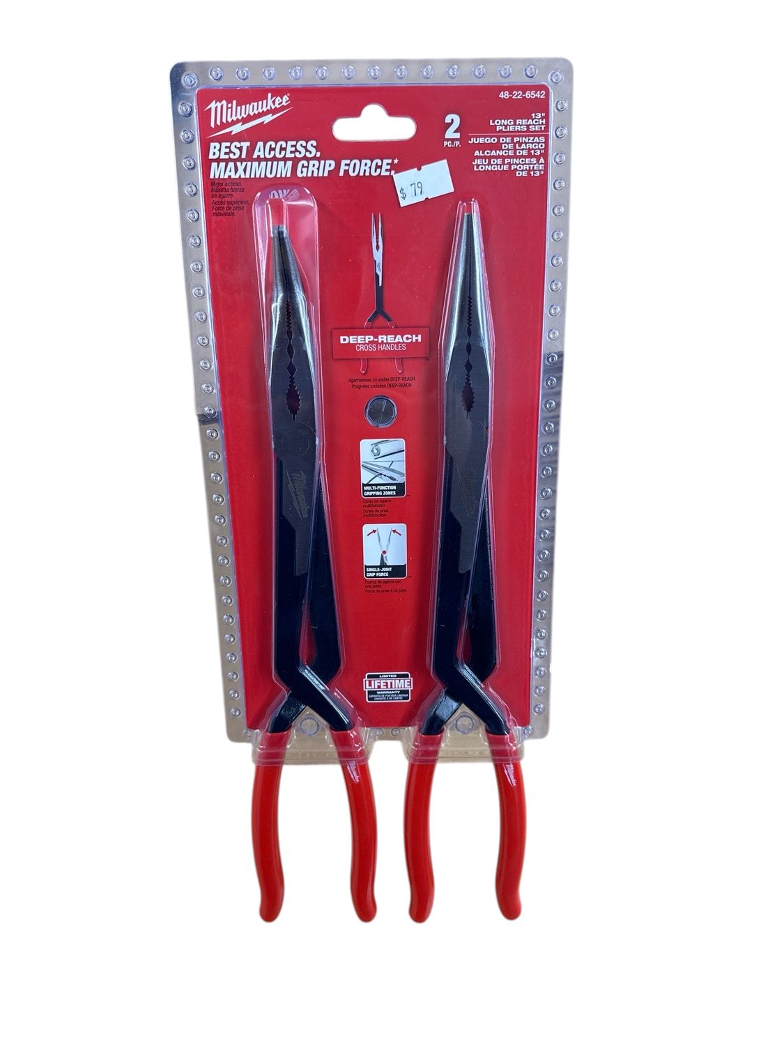 Milwaukee 13” Long Reach Pliers Set