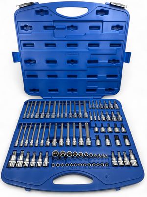 Cornwell Tools 84 Piece 1/4”, 3/8” & 1/2” Drive Master Deluxe Star/Hex Bit Set, CBSMTH84S Cornwell Tools 84 Piece 1/4”, 3/8” & 1/2” Drive Master Deluxe Star/Hex Bit Set, CBSMTH84S