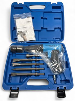 Cornwell Long Barrel Air Hammer Kit W/ Improved Chisels, CAT300MVK6A Cornwell Long Barrel Air Hammer Kit W/ Improved Chisels, CAT300MVK6A