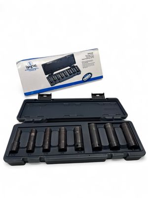Cornwell 8pc BluePOWER 3/8” Spline Multi-drive Deep Impact Socket Set, CBPI2LMD Cornwell 8pc BluePOWER 3/8” Spline Multi-drive Deep Impact Socket Set, CBPI2LMD