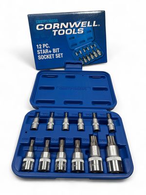 Cornwell Tools 12pc. Torx Plus Bit Socket Set, CBSTP13023S Cornwell Tools 12pc. Torx Plus Bit Socket Set, CBSTP13023S