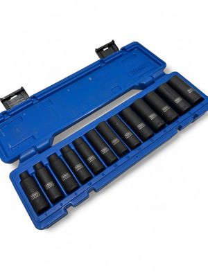 Cornwell 12pc 3/8” Drive Deep Metric Impact Socket Set, CBPI2LM Cornwell 12pc 3/8” Drive Deep Metric Impact Socket Set, CBPI2LM