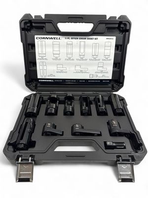 Cornwell 11pc O2 Sensor Socket Set, HRC841A Cornwell 11pc O2 Sensor Socket Set, HRC841A