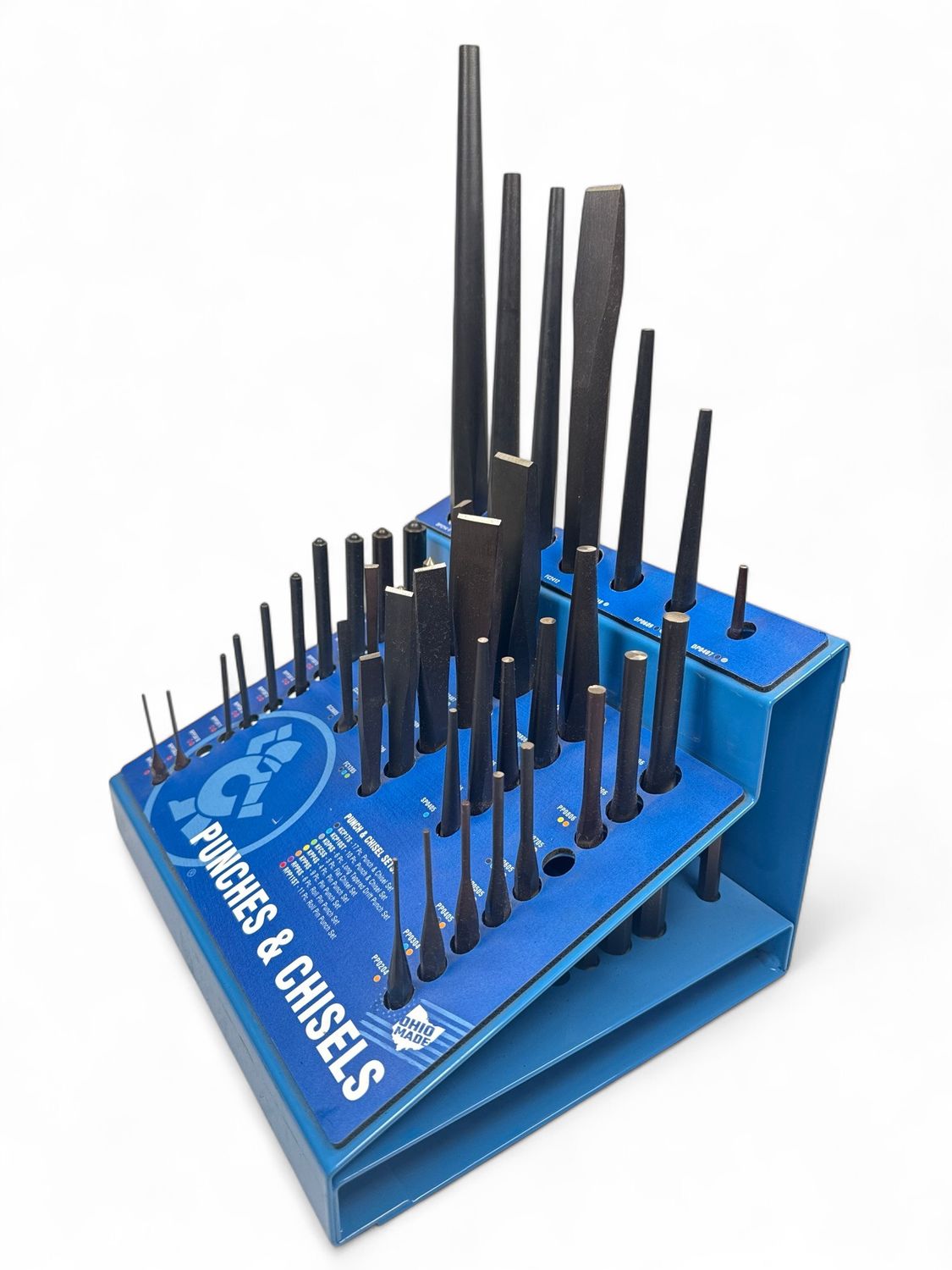 Cornwell 42pc Punch & Chisel Set With Metal Stand - Shop - Tool