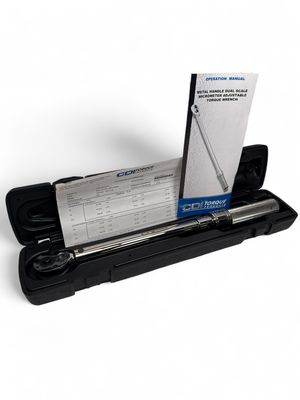 CDI Torque Products 3/8” 20 ft-lb - 100 Ft-lb Torque Wrench, 1002MFRMH