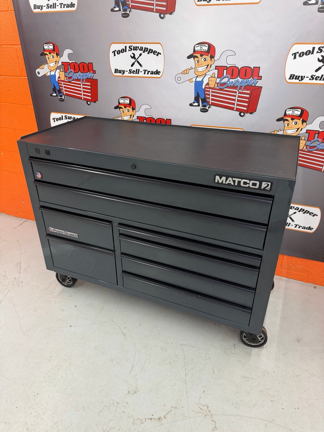 Matco 2s Double Bay Tool Box W/ Power Drawer