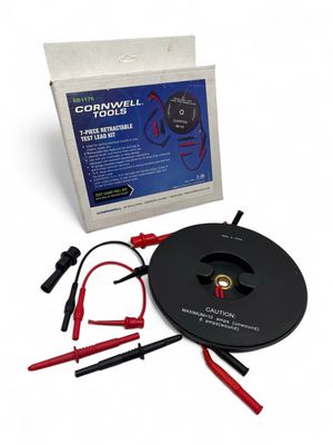 Cornwell 7pc Retractable Test Lead Set, RB1176