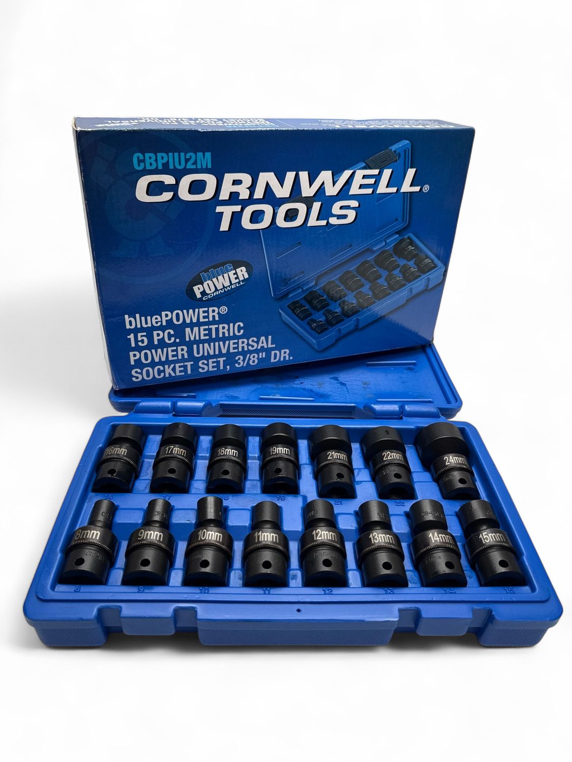 qurul　ブルー23インチ Cornwell bluePOWER 15 Piece 3/8