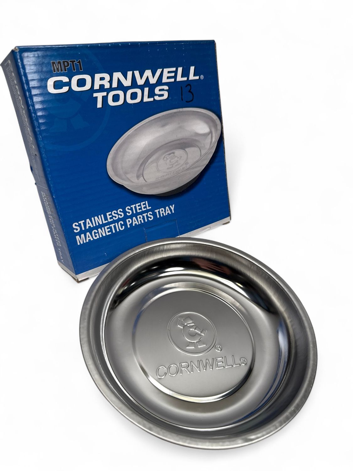 Cornwell 6” Stainless Steel Magnetic Parts Tray, MPT1