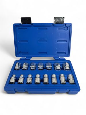 Cornwell 15pc 1/2” Drive Metric Shallow Socket Set, CBP3M