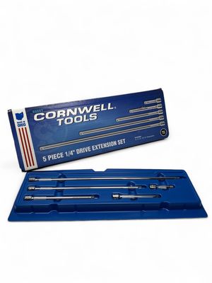 Cornwell 5 Pc. 1/4” Drive Extension Set, E05ST
