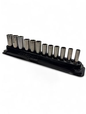 Snap On 12 Pc. 3/8" Drive 6-Point Metric Flank Drive Deep Socket Set (8-19 mm) 212SFSMY